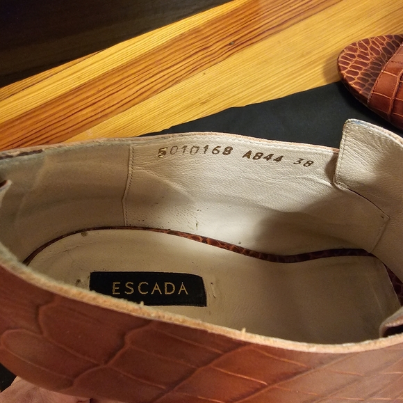 Escada Open Toe Bootie Size 38 - Picture 7 of 8